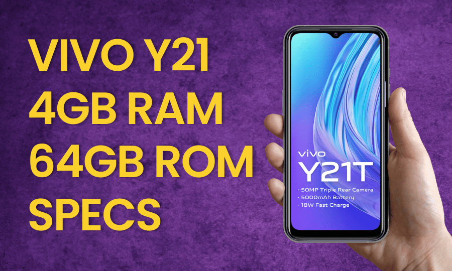 Vivo Y21 4GB RAM 64GB ROM Specs