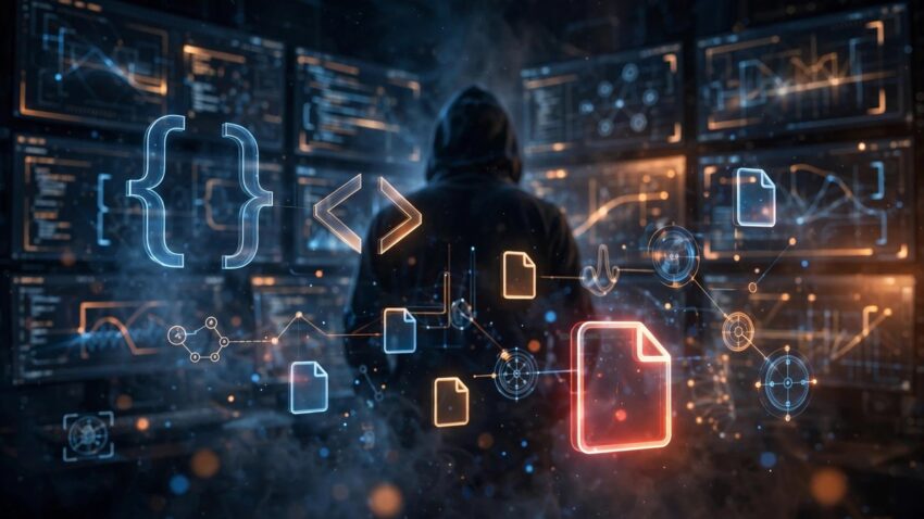 GhostAction credential-stealing GitHub Actions attack illustration